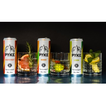 Pyke hard seltzer Grapefruit