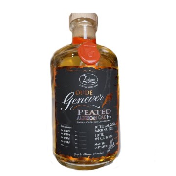 Zuidam Oude Genever Peated American Oak 1 Year Old