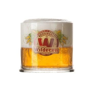 Wilderen Goud bierglas 33 cl.