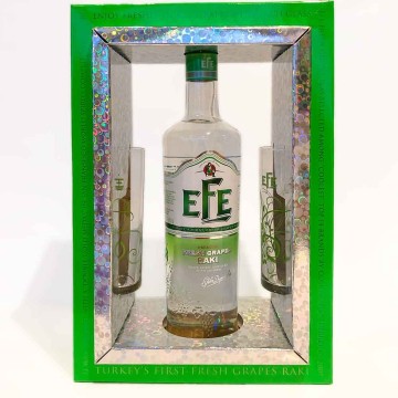 Efe fresh grapes raki geschenkdoos